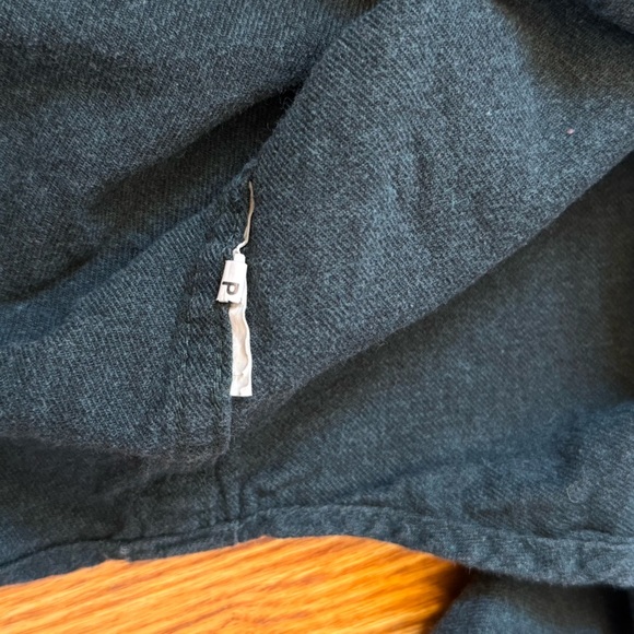 Vans Men’s Classic Fit Green Button Up Long Sleeve Size Medium - Picture 8 of 11